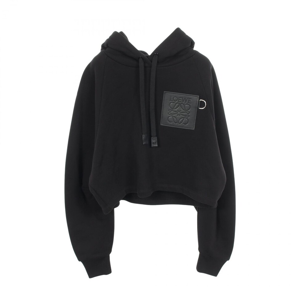 Loewe Anagram Cropped Hoodie Sweatshirt #350107L87B